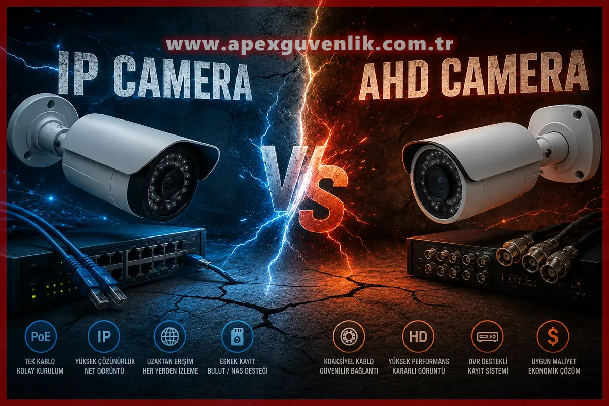 IP Kamera mı AHD Kamera mı?